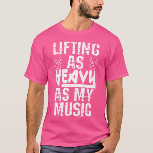 Heavy-Metal-Fächer aus meinem Shirt (Vorderseite)