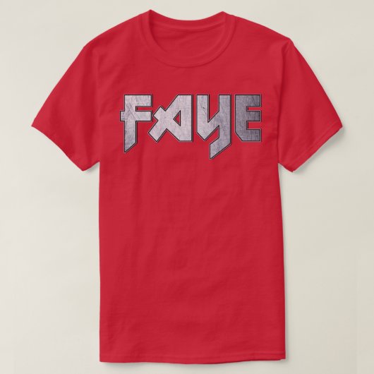 Heavy Metal Faye T-Shirt (Design vorne)