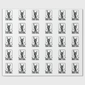 Heavy Metal Geschenkpapier (Flach)