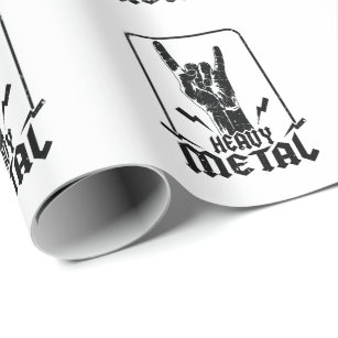 Heavy Metal Geschenkpapier