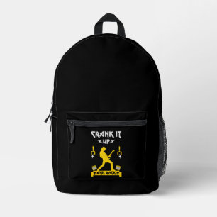 Heavy Metal Gitarre Legend Bedruckter Rucksack