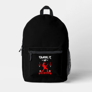 Heavy Metal Gitarre Legend Bedruckter Rucksack