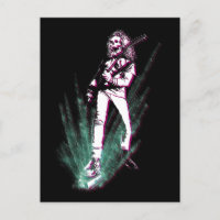 Heavy Metal Gitarre Player