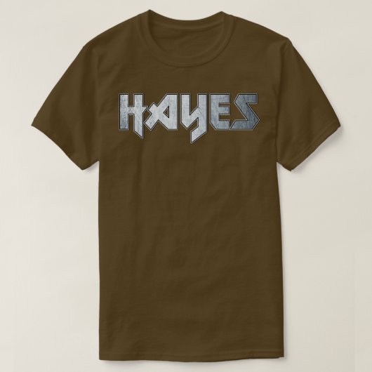 Heavy Metal Hayes T-Shirt (Design vorne)