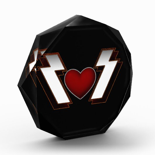Heavy Metal Heart Fotoblock (Links)