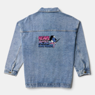 Heavy Metal ist meine Therapie Jeansjacke