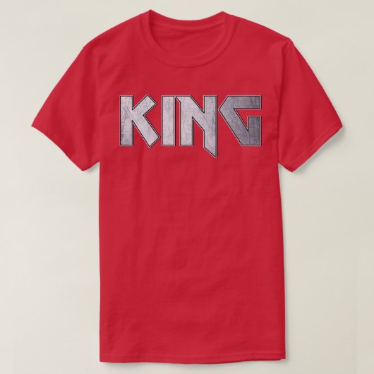 Heavy Metal King T-Shirt (Design vorne)