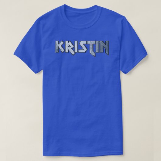 Heavy Metal Kristin T-Shirt (Design vorne)