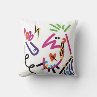 Heavy Metal Let's Rock Throw Kissen