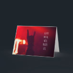 Heavy Metal Music Die niemals Geburtstagskarte Karte<br><div class="desc">Es ist das Standardzeichen bei jeder Hard Rock- oder Heavy Metal-Show - und diese Karte ist ideal für die Person,  die die Liebe der Musik durchführt. Eine einzigartige Karte für die Metal-Community - eine,  die die universelle Sprache der Metalheads spricht!</div>