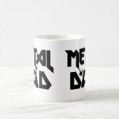 Heavy Metal Music Vater Rocker Hard Rock Gitarre Kaffeetasse (Mittel)