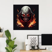 Heavy Metal Poster (Heimbüro)