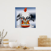 Heavy Metal Poster (Küche)