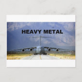 Heavy Metal Postkarte (Vorderseite)