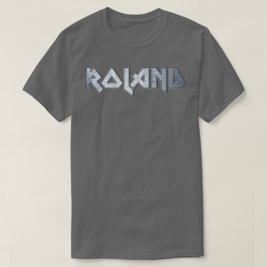Heavy Metal Roland T-Shirt (Design vorne)