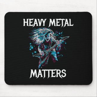 Heavy Metal S Metal Head Banger Gitarre Rocker Sti Mousepad