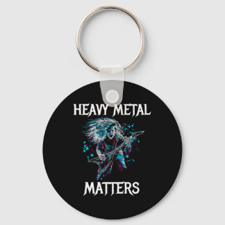 Heavy Metal S Metal Head Banger Gitarre Rocker Sti Schlüsselanhänger