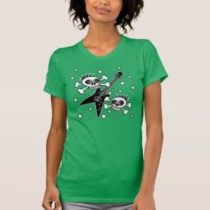 Heavy-Metal-Schädel T-Shirt