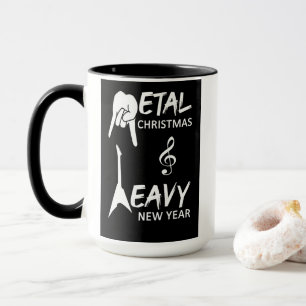 Heavy Metal Weihnachts-Tasse Tasse