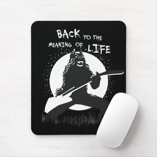 Heavy Metal Werewolf Mousepad (Mit Mouse)