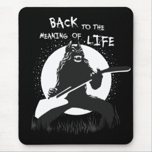 Heavy Metal Werewolf Mousepad