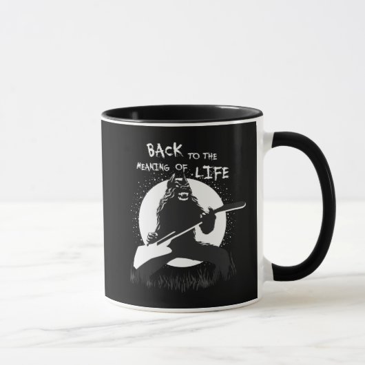 Heavy Metal Werewolf Tasse (Rechts)