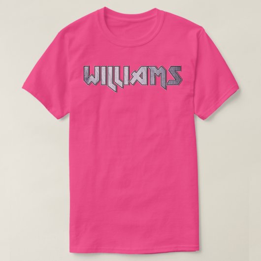 Heavy Metal Williams T-Shirt (Design vorne)