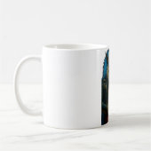 Heavy-Metal-Wolve spielt Gitarre Kaffeetasse (Links)
