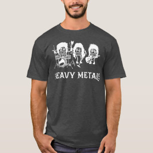 Heavy Metals Funny Chemistry Periodic Table Joke T-Shirt