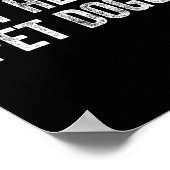 Heavy Pet Hunde Gym Weightlifter Bodybuilder Poster (Ecke)