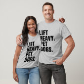 Heavy Pet Hunde T-Shirt (Unisex)