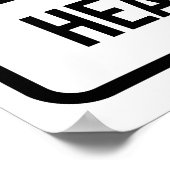 Heavy  poster (Ecke)