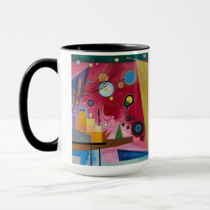 Heavy Red, 1924 von Wassily Kandinsky Tasse