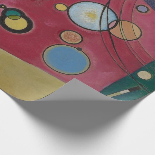 Heavy Red by Wassily Kandinsky Geschenkpapier (Ecke)