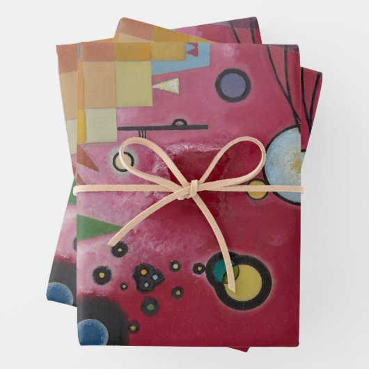 Heavy Red by Wassily Kandinsky Geschenkpapier Set (Beispiel)