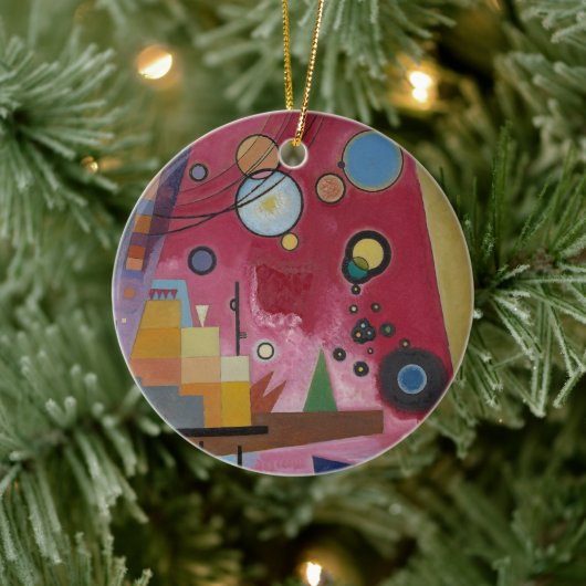 Heavy Red von Wassily Kandinsky Keramik Ornament (Baum)