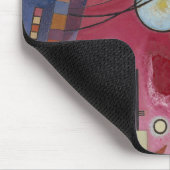 Heavy Red von Wassily Kandinsky Mousepad (Ecke)