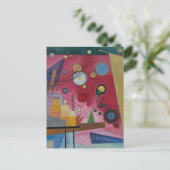 Heavy Red von Wassily Kandinsky Postkarte (Stehend Vorderseite)