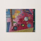 Heavy Red von Wassily Kandinsky Puzzle (Horizontal)