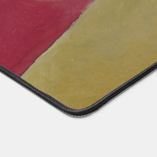 Heavy Red von Wassily Kandinsky Schreibtischunterlage (Ecke)