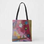 Heavy Red von Wassily Kandinsky Tasche (Vorderseite)