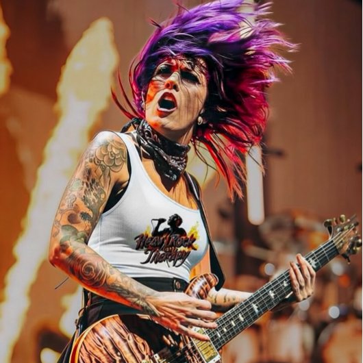 Heavy Rock Is My Therapy Tank Top