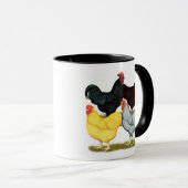 Heavy Rooster Chicken Quartett Tasse (VorderseiteRechts)