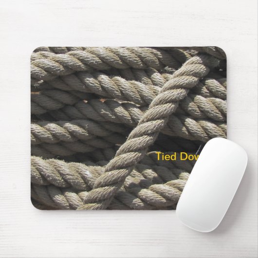 Heavy Rope Mouse Pad Mousepad (Mit Mouse)