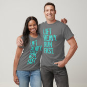 Heavy Run Fast Gym Workout T-Shirt (Unisex)