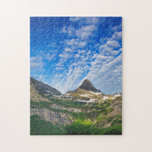 Heavy Runner und Reynolds Mountain am Morgen Puzzle