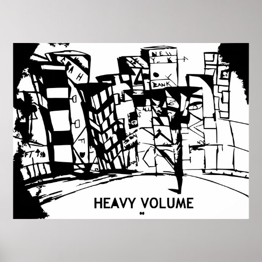 HEAVY VOLUME POSTER (Vorne)