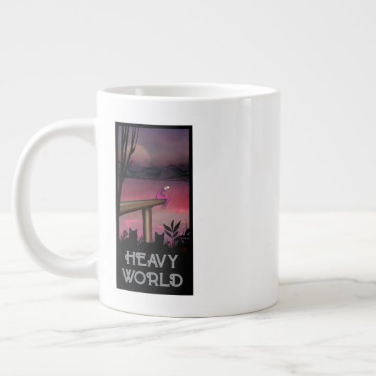 Heavy World Jumbo-Tasse (Links)