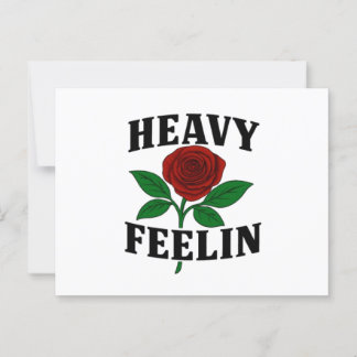 Heavyfeeling in Postcard Postkarte