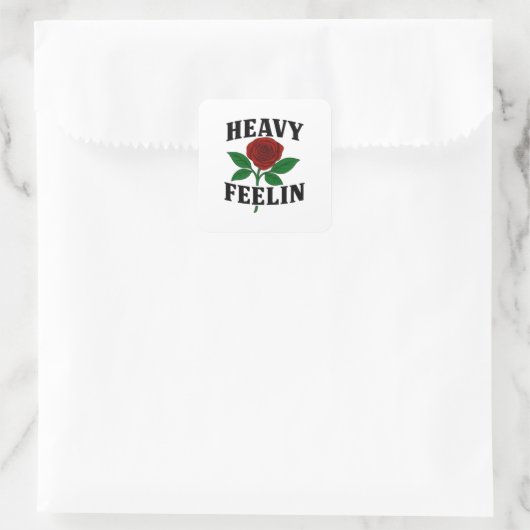 Heavyfeeling in Sticker (Tasche)